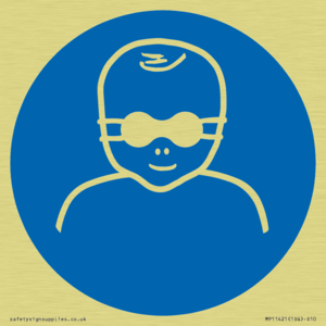Mandatory: Protect infants eyes with opaque eye protection